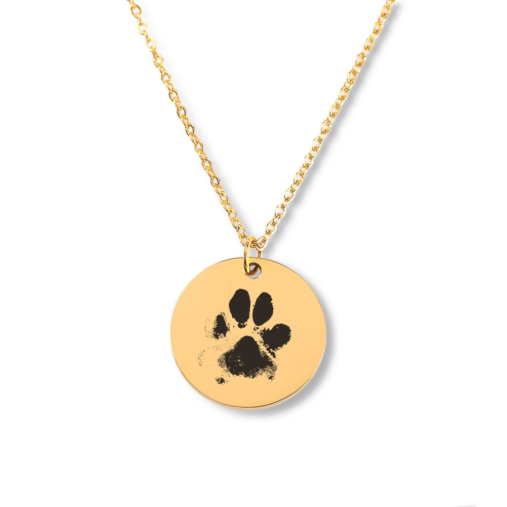 Custom Pawprint Necklace