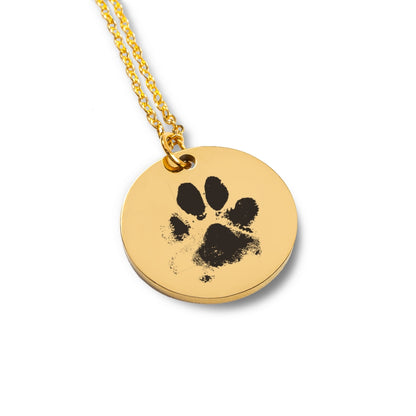 Custom Pawprint Necklace